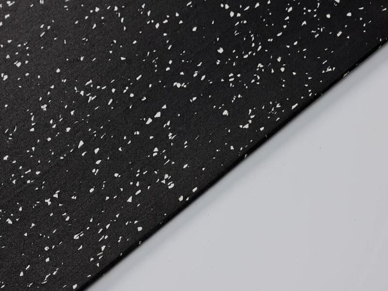 fixing rubber floor subfloor